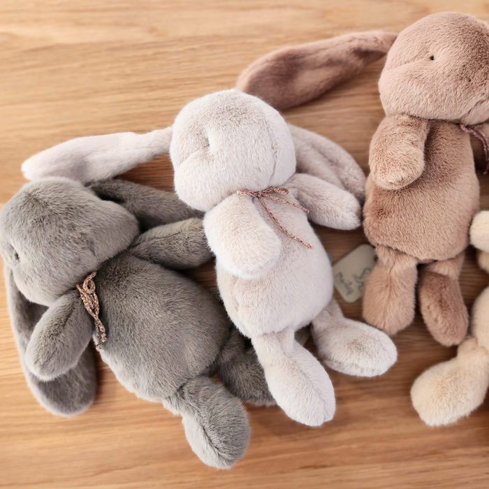 Maileg | Plush Bunny Earth Grey at Milk Tooth