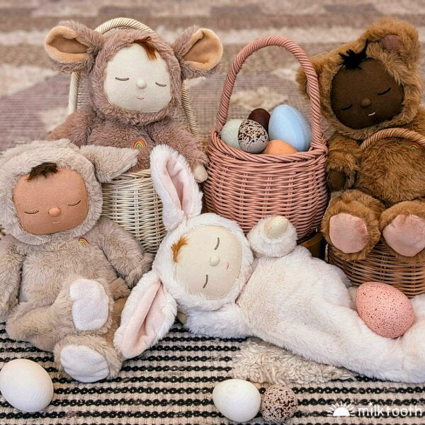 Moon Picnic Wooden Birds Eggs at Milk Tooth