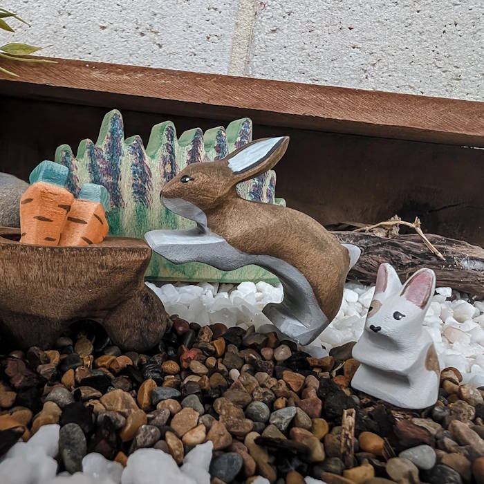 NOM Handcrafted | Bunny Rabbit Hopping