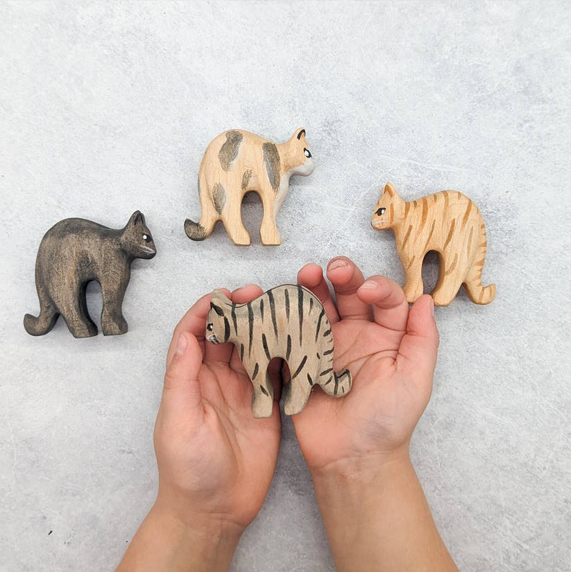 NOM Handcrafted | Cat Arching at Milk Tooth