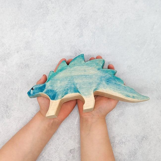 NOM Handcrafted | Dinosaur Stegosaurus Vibrant at Milk Tooth Australia