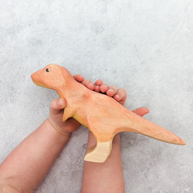 NOM Handcrafted | Dinosaur Tyrannosaurus Rex Vibrant at Milk Tooth Australia