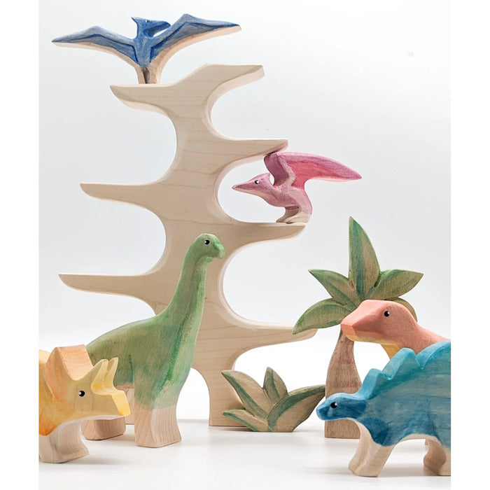 NOM Handcrafted | Dinosaur Triceratops Vibrant at Milk Tooth Australia