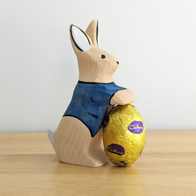 NOM Handcrafted Book &amp; Toy Bundle | Peter&#39;s First Easter - Large at Milk Tooth
