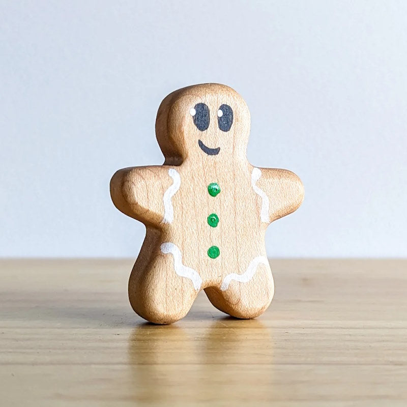NOM Handcrafted | Gingerbread Man Green at Milk Tooth