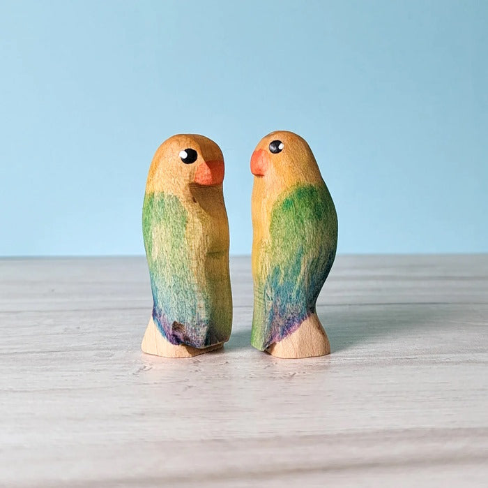 NOM Handcrafted | Lovebirds Pair at Milk Tooth