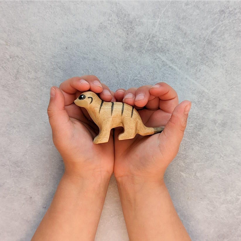 NOM Handcrafted | Meerkat Crouching at Milk Tooth