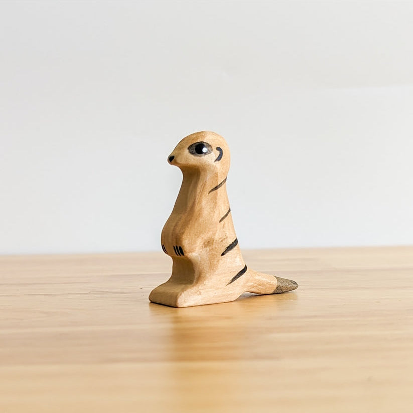 NOM Handcrafted | Meerkat Standing at Milk Tooth