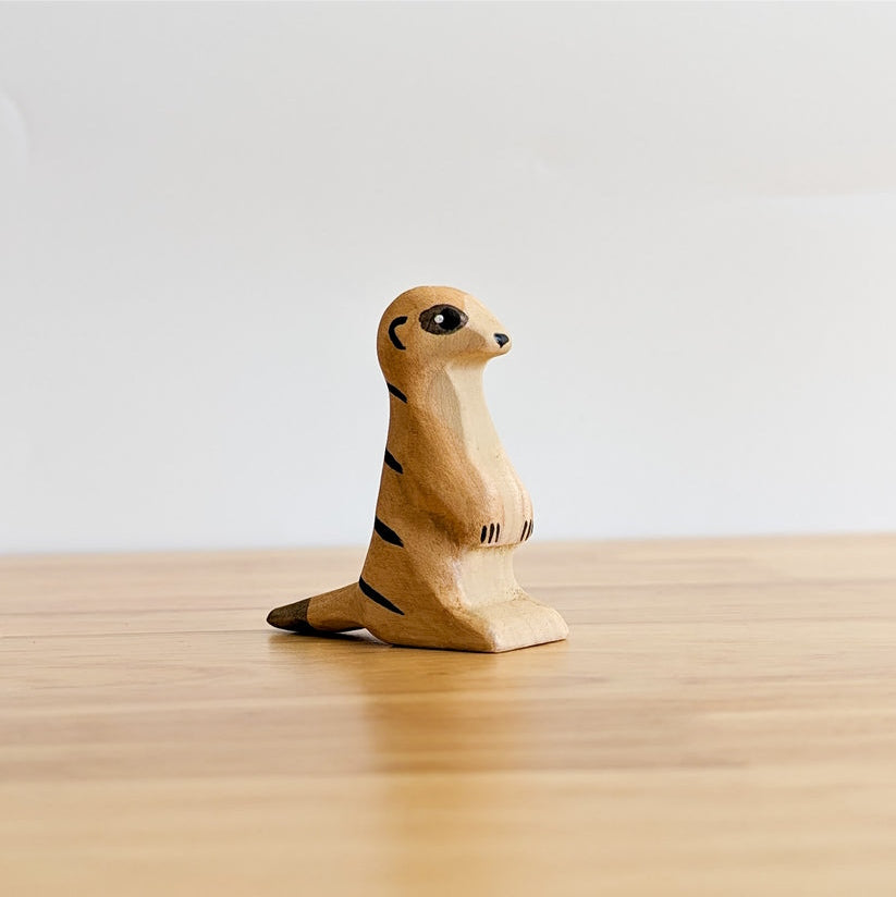 NOM Handcrafted | Meerkat Standing at Milk Tooth