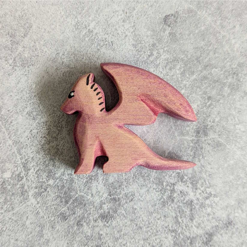 NOM Handcrafted | Small Dragon Purple at Milk Tooth