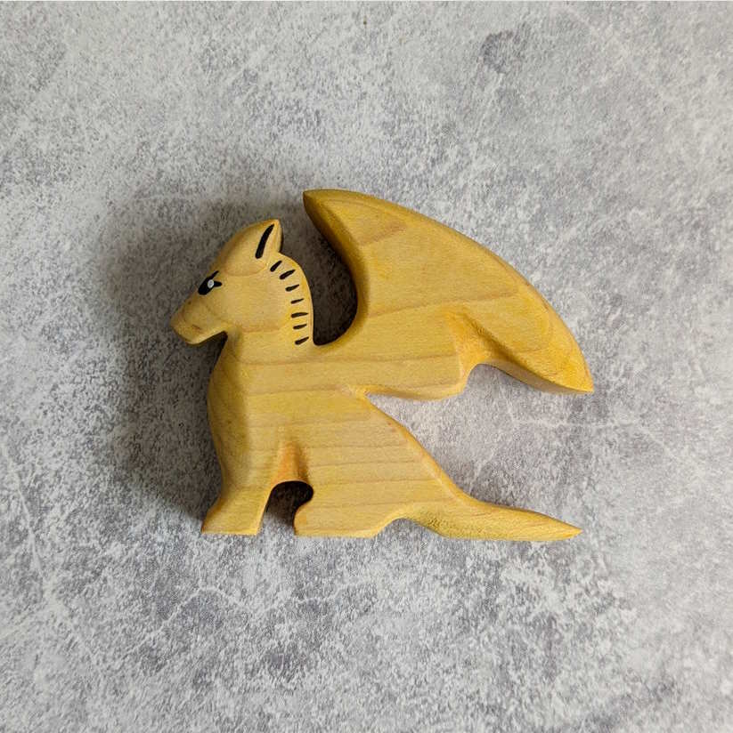 NOM Handcrafted | Small Dragon Yellow at Milk Tooth