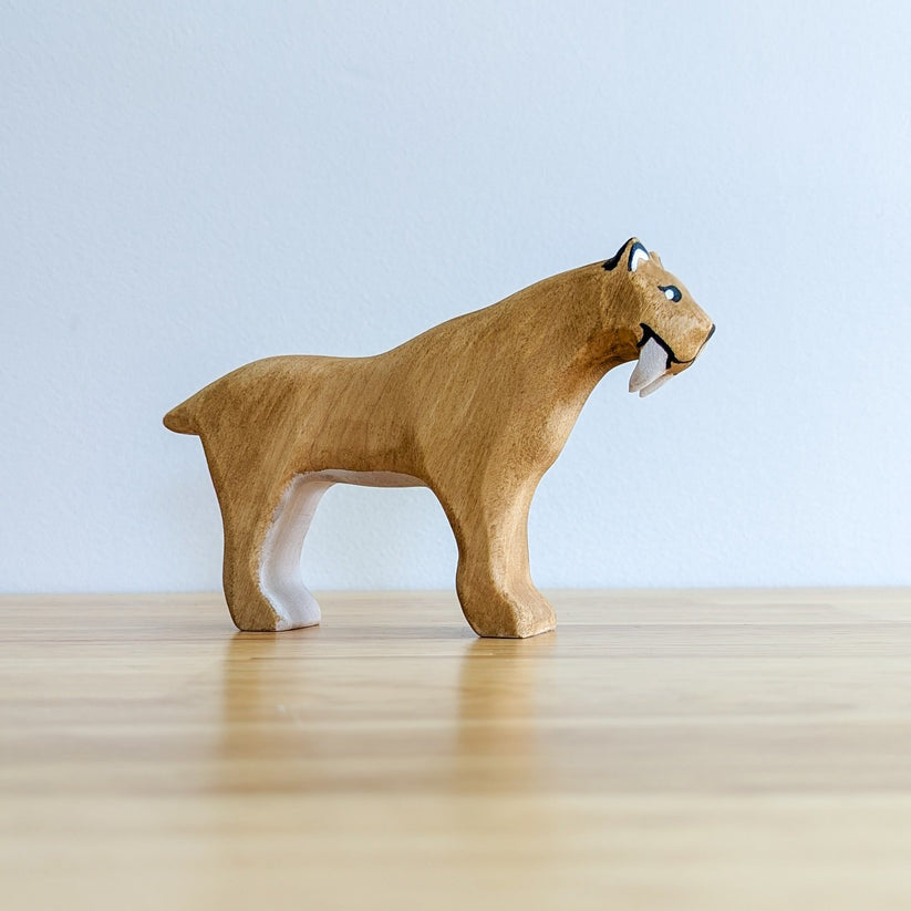 NOM Handcrafted | Smilodon Sabre Tooth Tiger at Milk Tooth