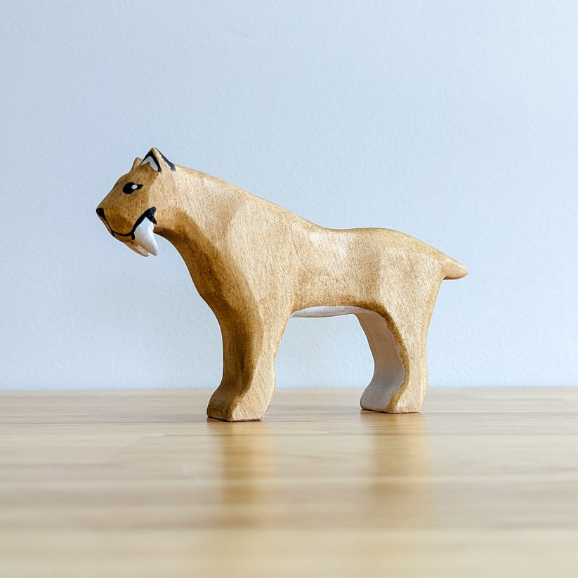 NOM Handcrafted | Smilodon Sabre Tooth Tiger at Milk Tooth
