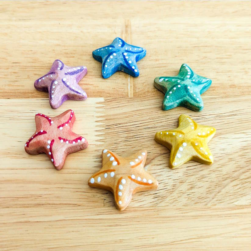 NOM Handcrafted | Starfish Straight Set of 6 at Milk Tooth
