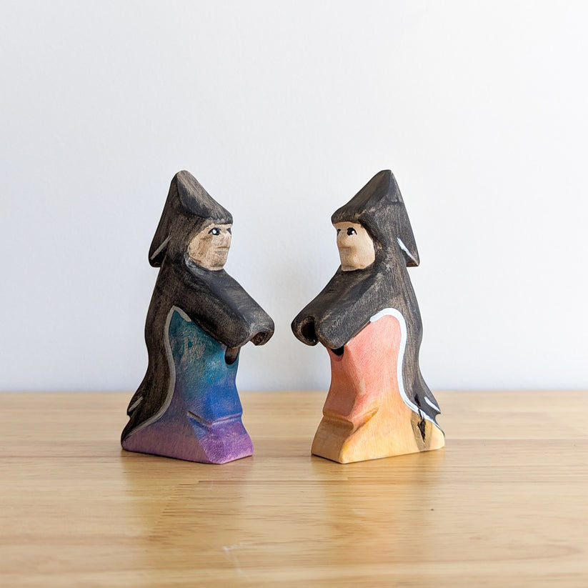 NOM Handcrafted | Witch with a Broomstick at Milk Tooth