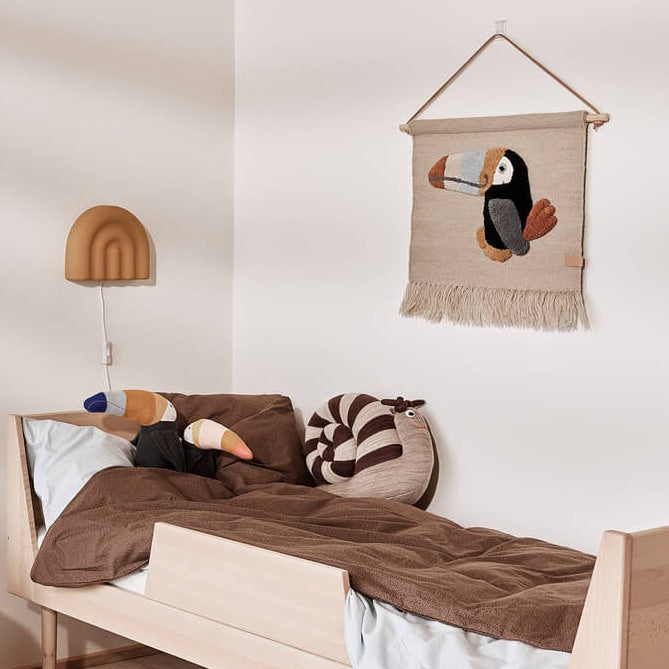 OYOY | Toucan | Wall Hanging | Natural at Milk Tooth Australia