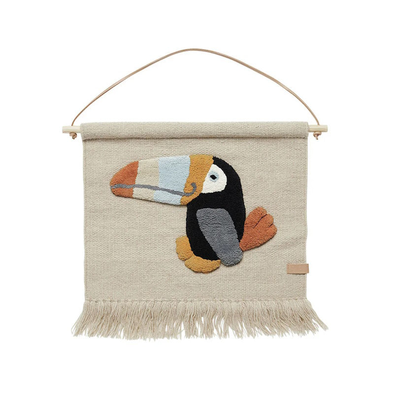OYOY | Toucan | Wall Hanging | Natural at Milk Tooth Australia
