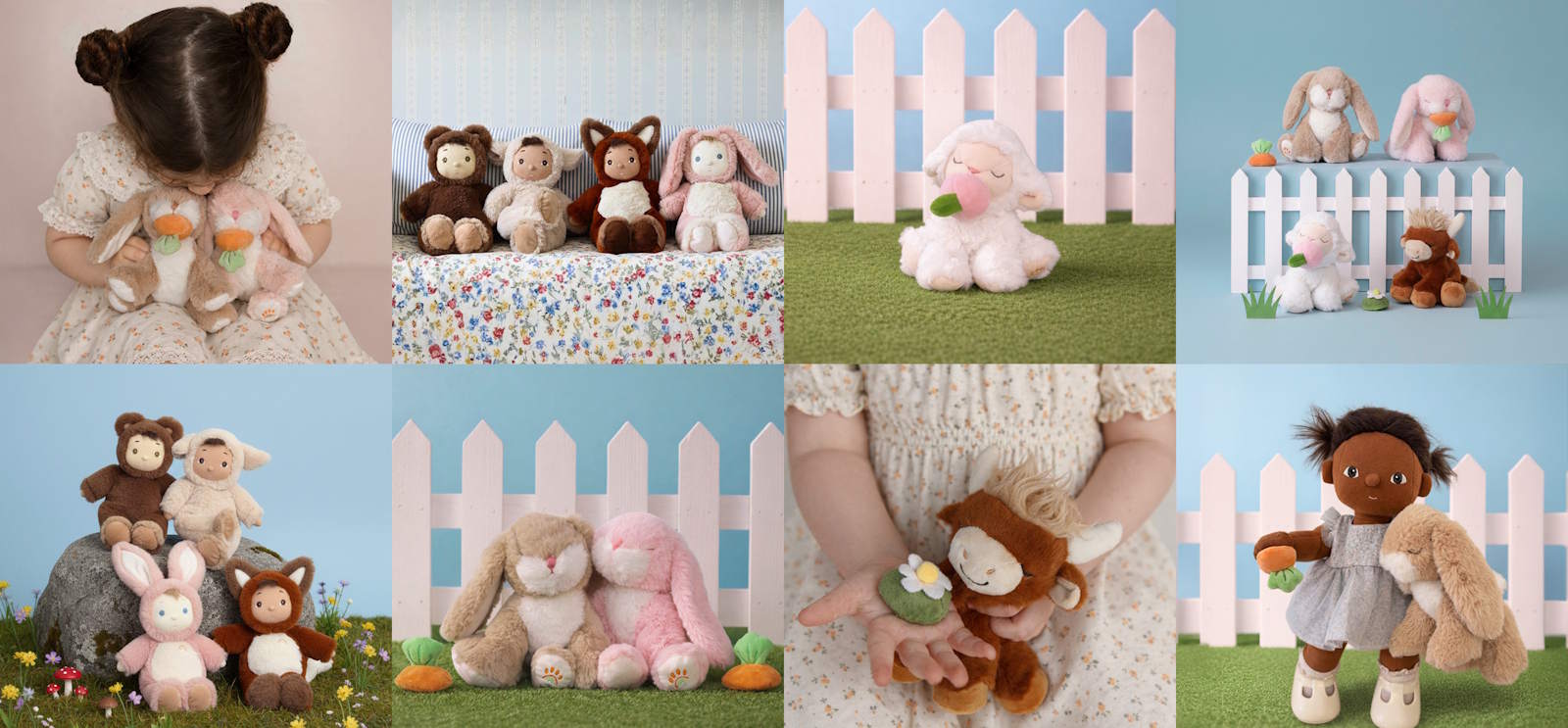 Olli Ella Barnyard Binky and Cozy Day Dinkum Dolls