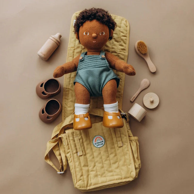 Olli Ella | Carrie Convertible Doll Changing Set Honey at Milk Tooth Australia