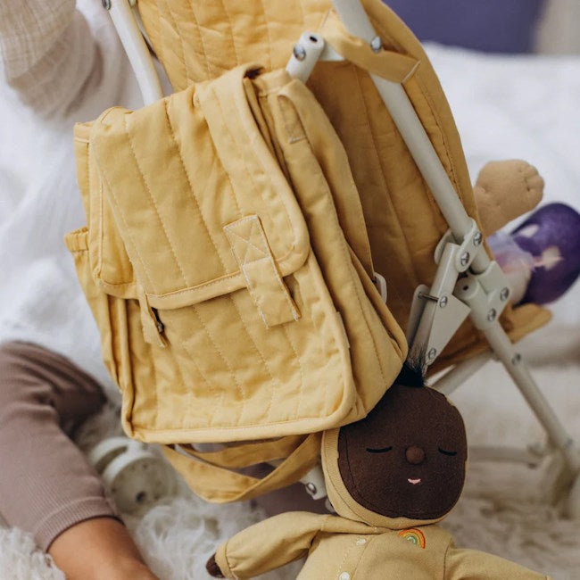 Olli Ella | Carrie Convertible Doll Changing Set Honey at Milk Tooth Australia