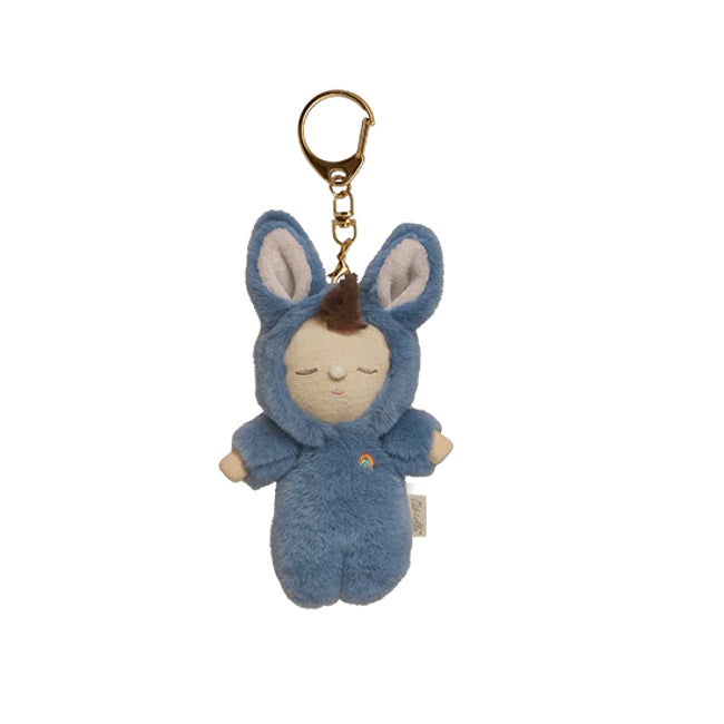 Olli Ella Cozy Bag Charm Bunny Twiggy Key Chain at Milk Tooth Australia