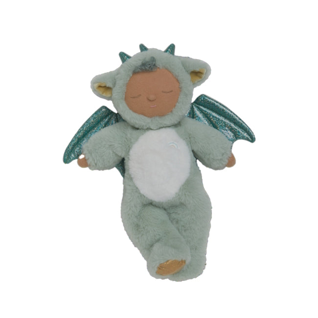 Olli Ella Cozy Dinkum Dragon Ash Green at Milk Tooth Australia