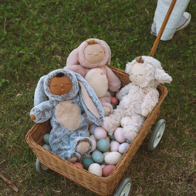 Olli Ella | Cozy Dinkum | Lamby Pookie Vanilla at Milk Tooth