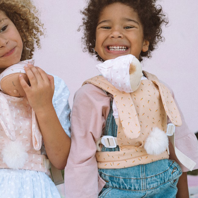 Olli Ella | Dinkum Doll Cottontail Carrier Hopscotch at Milk Tooth