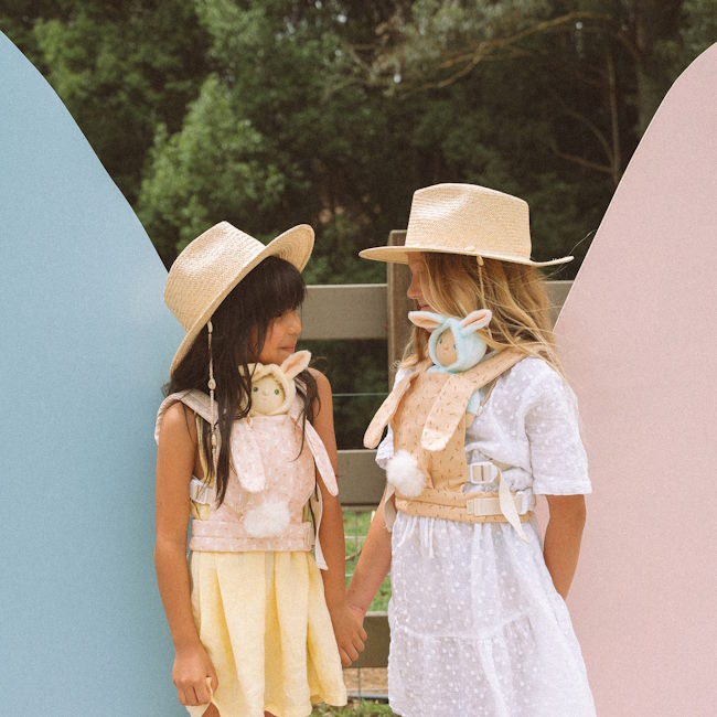 Olli Ella | Dinkum Doll Cottontail Carrier Hopscotch at Milk Tooth