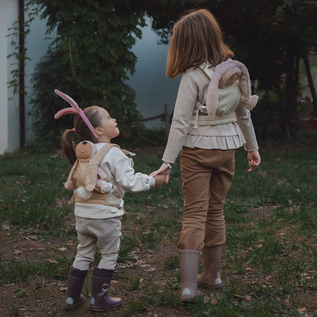 Olli Ella | Dinkum Doll Cottontail Carrier Hopscotch at Milk Tooth