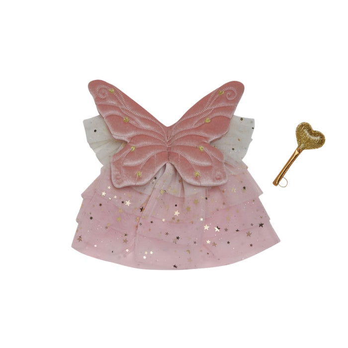 Olli Ella Dinkum Doll Fairy Outfit Pink at Milk Tooth Australia