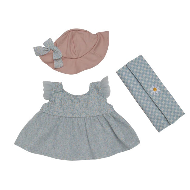 Olli Ella Dinkum Doll Outfit Set Petal Picnic at Milk Tooth Australia