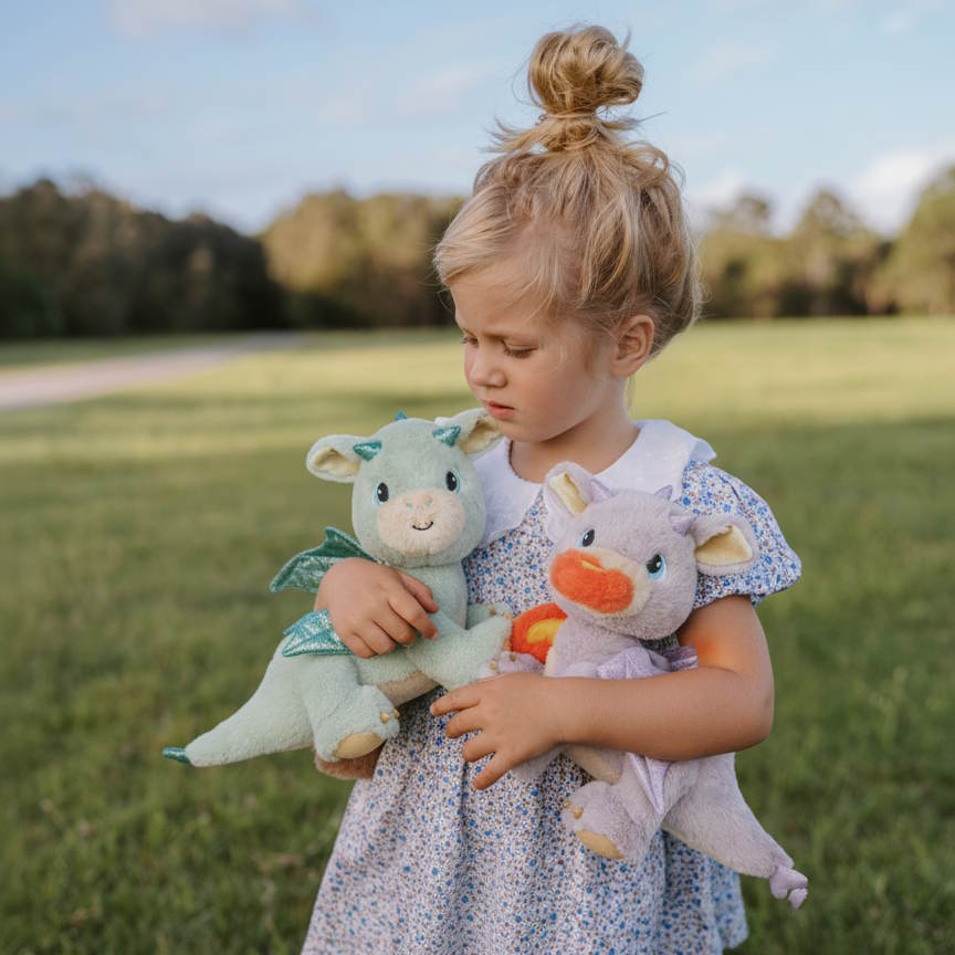 Olli Ella Dinkum Dragon Flare Lavender at Milk Tooth Australia