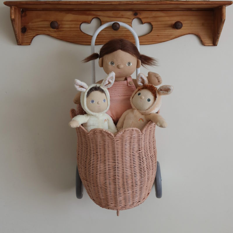 Olli Ella | Dinky Dinkum Fluffle | Basil Cream at Milk Tooth Australia