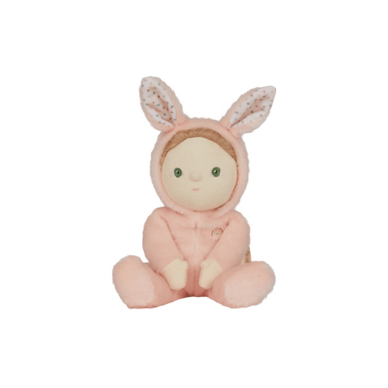 Olli Ella | Dinky Dinkum Fluffle | Babbit Bunny Pink at Milk Tooth Australia