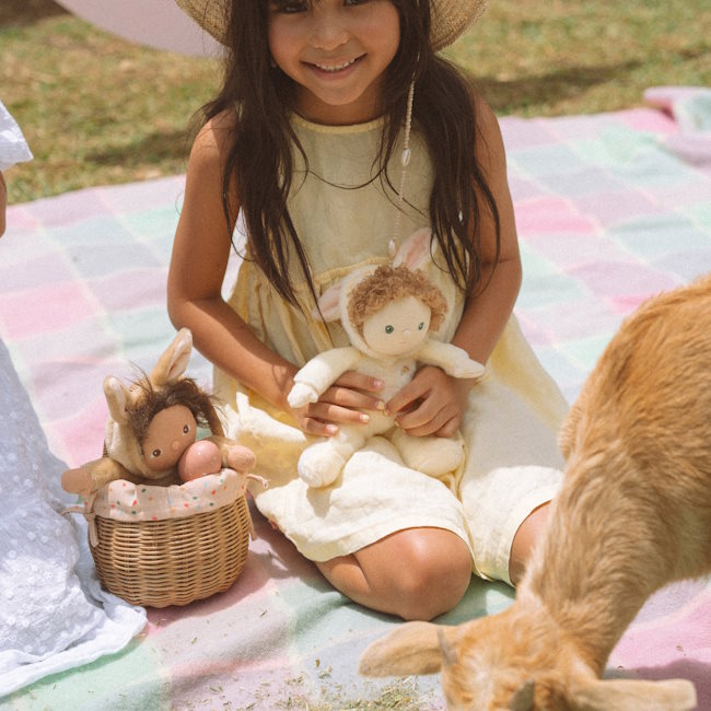 Olli Ella | Dinky Dinkum Fluffle | Babbit Bunny Buttercream at Milk Tooth