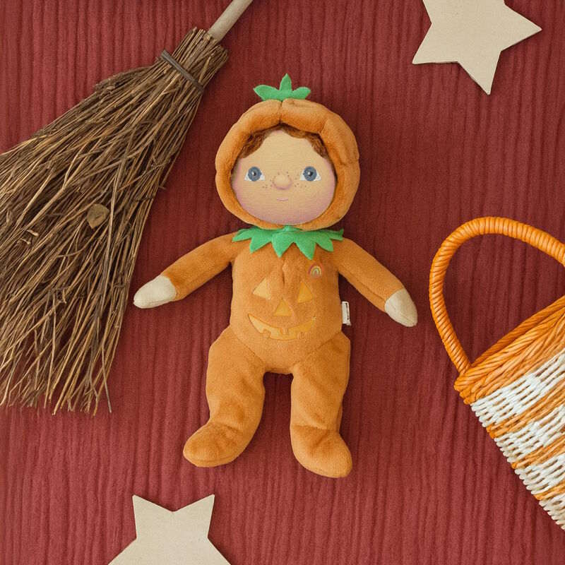 Olli Ella Dinky Dinkum Doll Jack O'Lantern for Halloween at Milk Tooth Australia