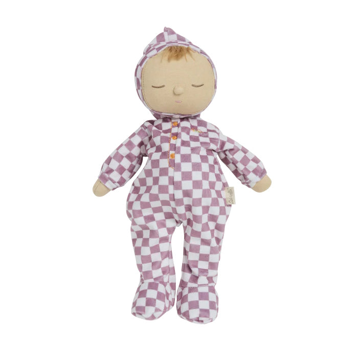 Olli Ella | Dozy Dinkum Plum Check Twinkle at Milk Tooth Australia