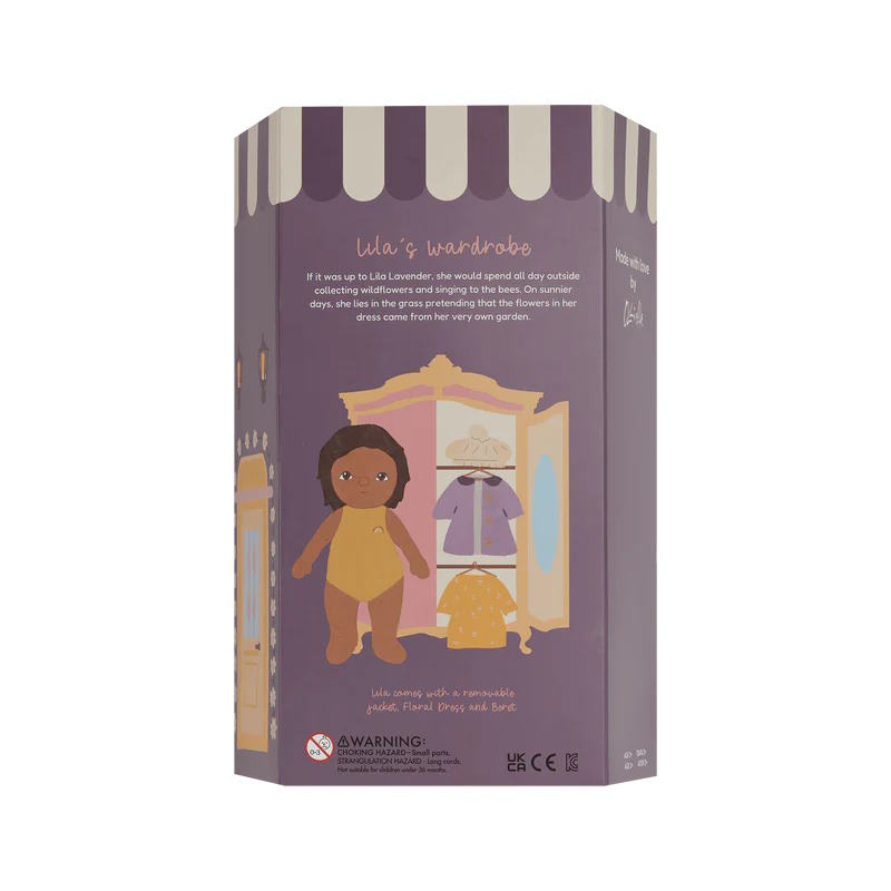 Olli Ella | Dress Me Dinky Lila Lavender at Milk Tooth Australia