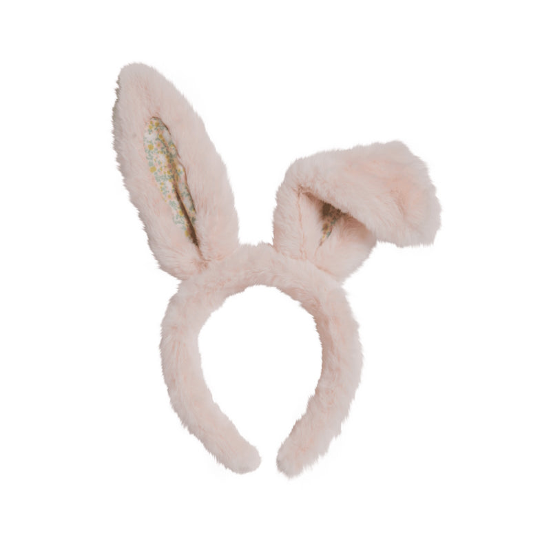 Olli Ella | Fluffle Bunny Headband Pink at Milk Tooth Australia