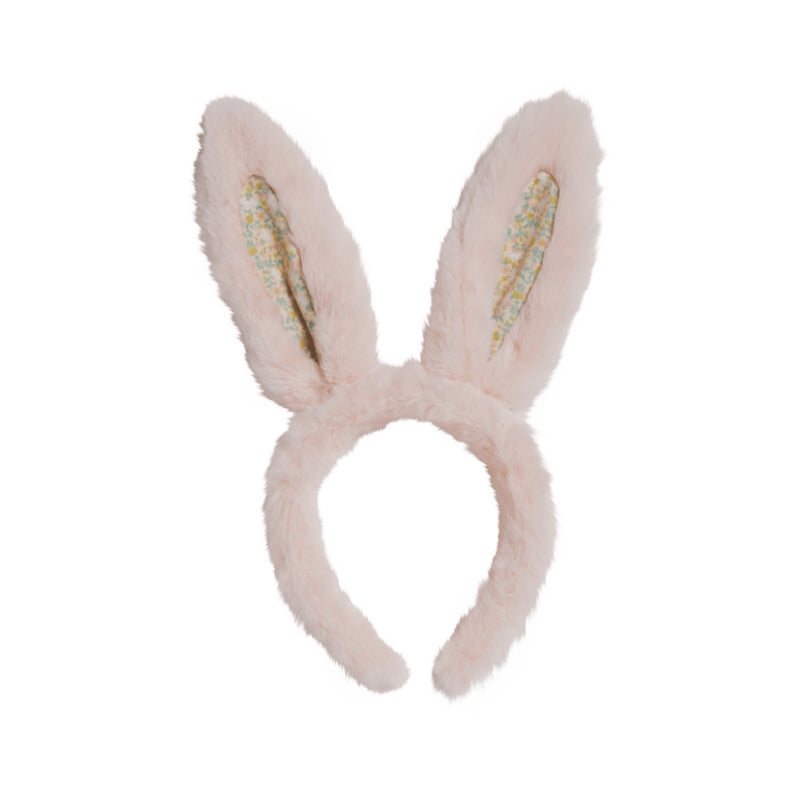 Olli Ella | Fluffle Bunny Headband Pink at Milk Tooth Australia