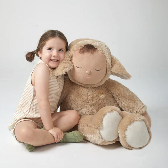 Olli Ella Giant Cozy Dinkum Lamby Pip at Milk Tooth Australia