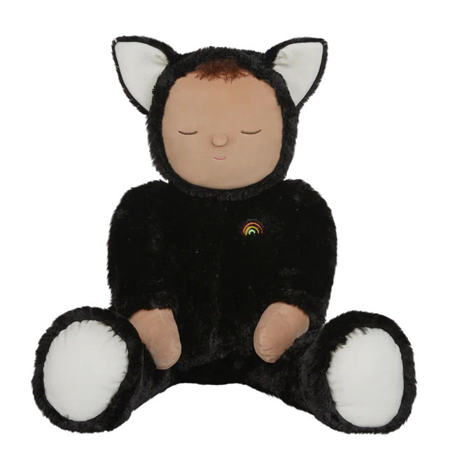 Olli Ella Giant Cozy Dinkum Black Cat Nox at Milk Tooth Australia