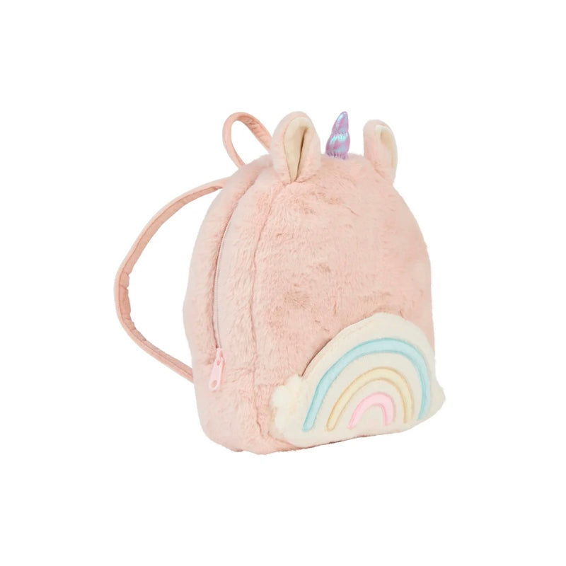 Olli Ella Hopalong Unicorn Backpack Pink at Milk Tooth Australia