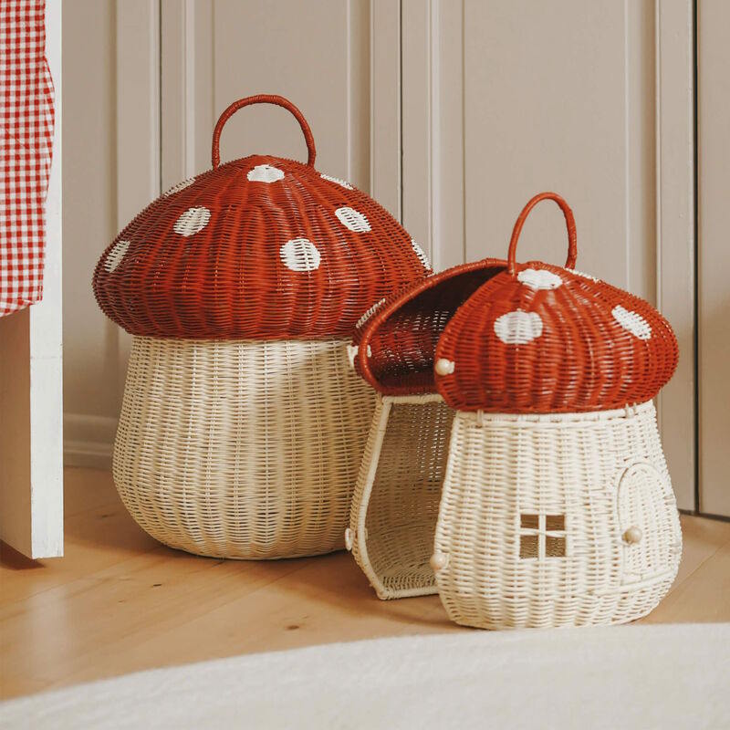 Olli Ella | Mushroom Doll House Red