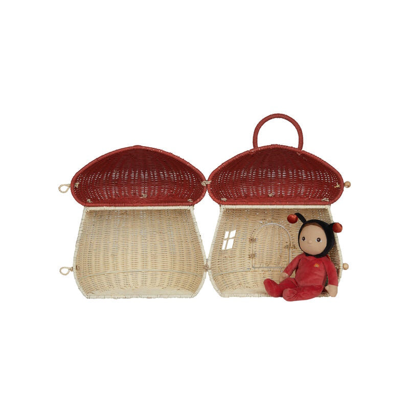 Olli Ella | Mushroom Doll House Red
