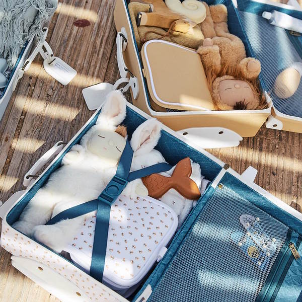 Olli Ella | See-Ya Suitcase | Leafed Mushroom at Milk Tooth