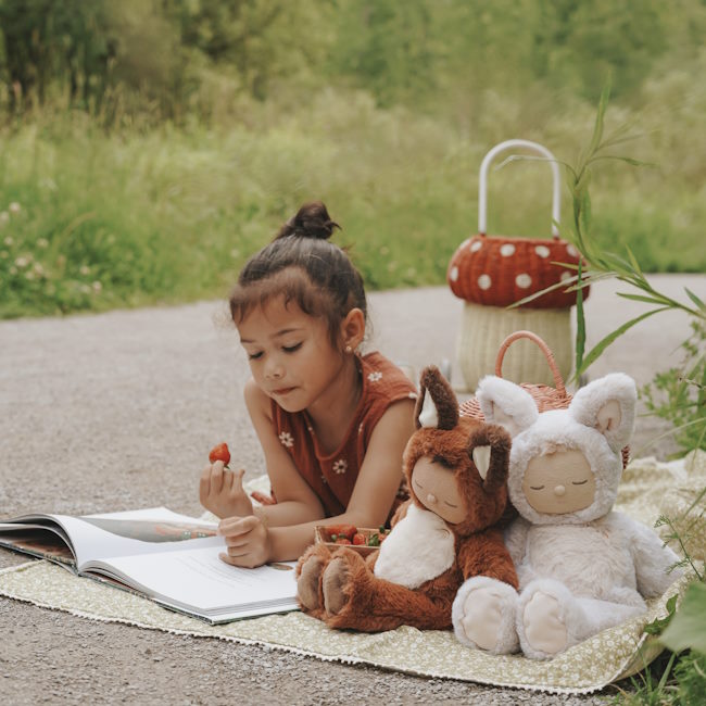 Olli Ella | Cozy Dinkum Finnley Fox at Milk Tooth Australia