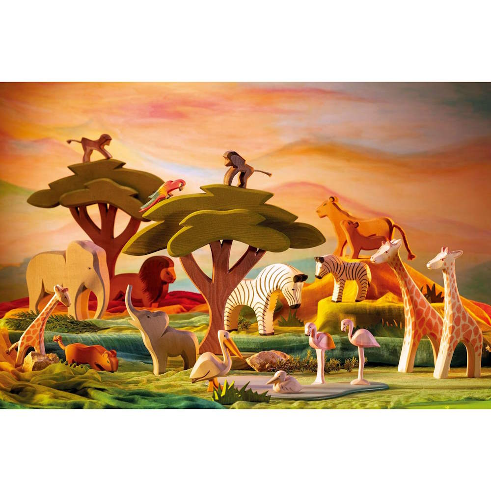 Ostheimer | Wooden Toy | Birds | Flamingo