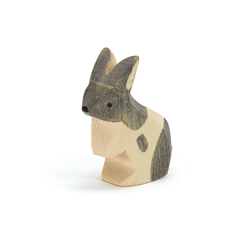 Ostheimer | Rabbit Black and White Standing at Milk Tooth